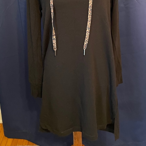 Maternity Hooded Sweatshirt/Sweaterdress - Picture 4 of 4